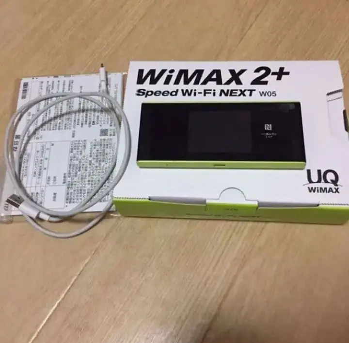 【未使用】UQ WiMAX W05 New And Unlocked Speed Unlocked Wi-Fi NEXT W05 UQ WiMAX MIFI