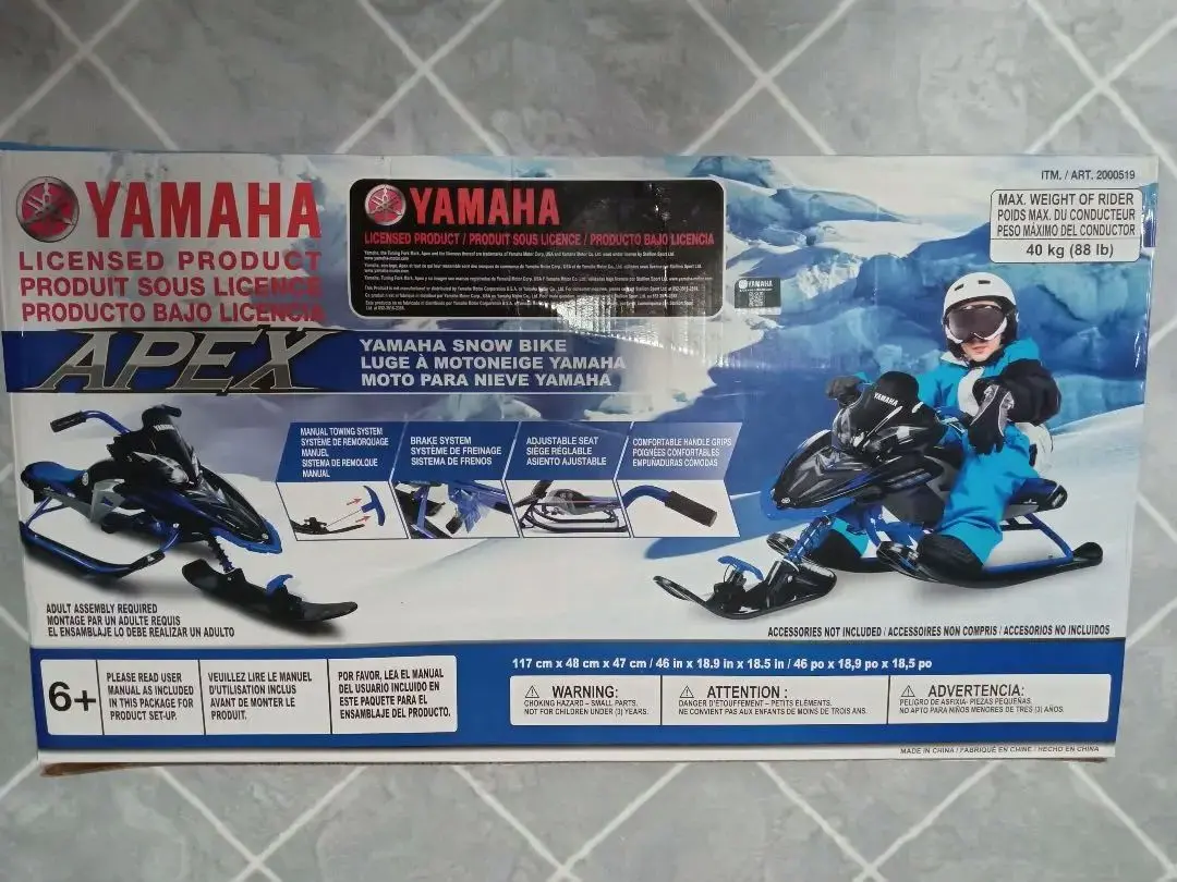 YAMAHA APEX スノーバイク ヤマハ ライセンスプロダクト