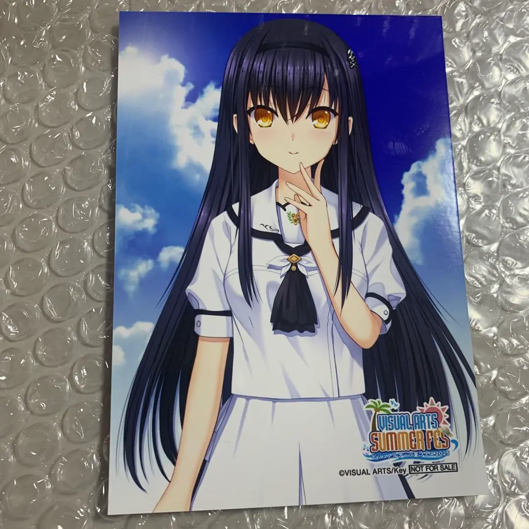 SummerPockets 久島鴎 くじ 特大パネル イラストボード Summer Pockets_久島鴎 BIGアクリルスタンド | 公式グッズ・公式