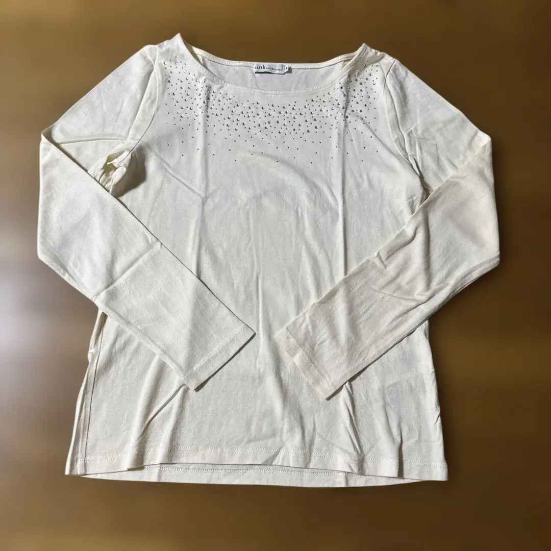Thumbnail of earth music&ecology Long Sleeve T-shirt, Ivory, Size M