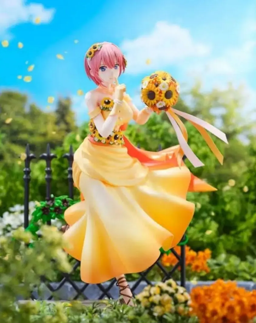 五等分の花嫁 中野三玖 フィギュア 渋谷スクランブルフィギュア 新品 渋スク SHIBUYA SCRAMBLE FIGURE、映画「五等分の花嫁」より青を基調に