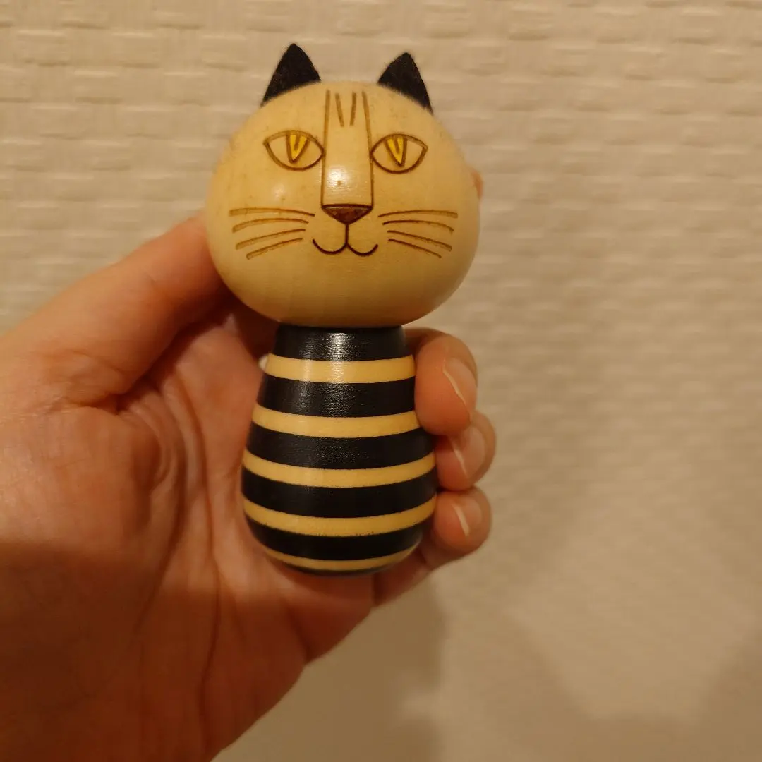 無印良品福缶LisaLarsonリサ・ラーソン縁起物ミンミ卯三郎こけし民芸品限定 こけし（ミア）