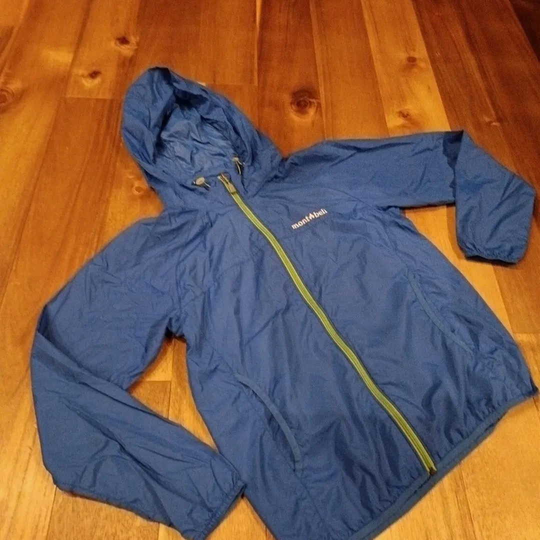 蒙貝爾 兒童 150 連帽衫 藍色 的縮圖