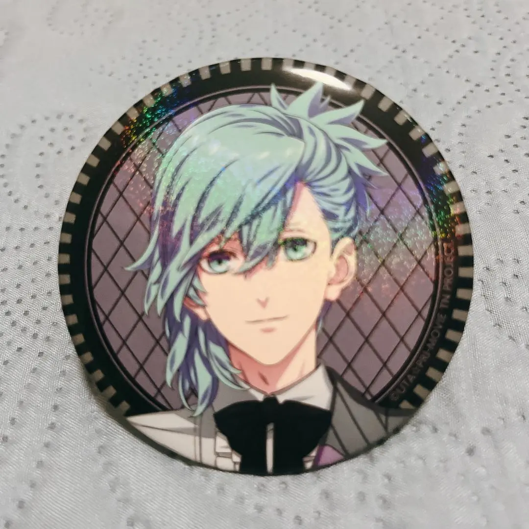 Thumbnail of Tab-na-i Glittering Can Badge - Ai (Indigo)