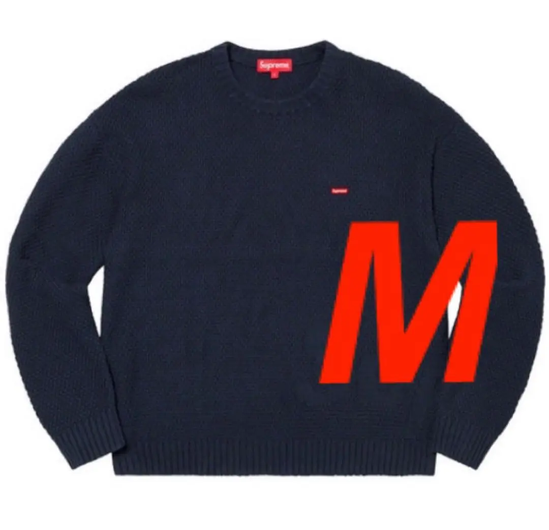 S*y様 Supreme Textured Small Box ニット セーター 2025年最新】supreme textured small box sweaterの人気アイテム