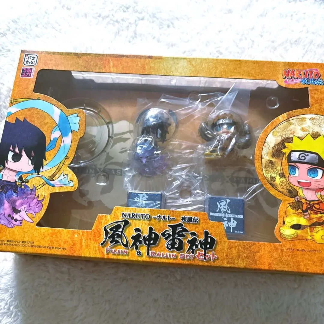 NARUTO GEM4種セット歌舞伎、風神雷神