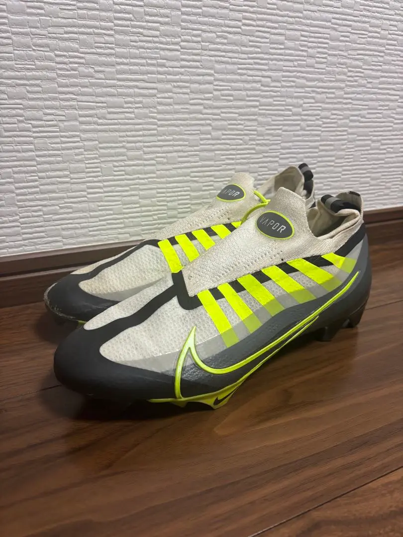 Nike Vapor スパイクシューズ ホワイト/グレー/イエローグラデ(野球) Nike Vapor スパイクシューズ ホワイト/グレー/イエローグラデ(野球)