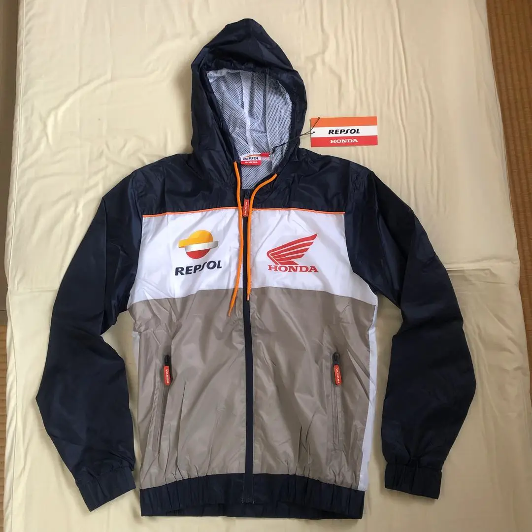 REPSOL バイクジャケット オレンジ/白/黒 REPSOL バイクジャケット オレンジ/白/黒 - メルカリ