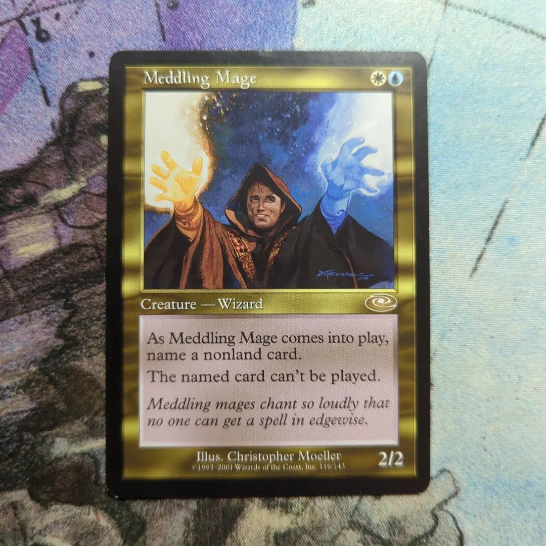 mtg 翻弄する魔道士　Meddling Mage foil 日本語 翻弄する魔道士/Meddling Mage》[ARB] 金R | 日本最大級 MTG通販