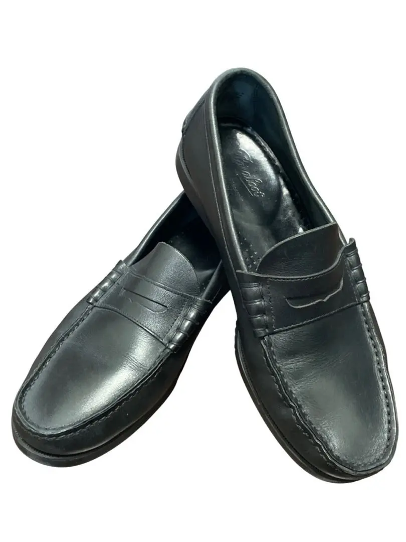 Thumbnail of PARABOOT HOMME CORAUX / NOIR Black Paraboot Loafers