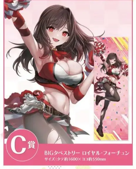 アズールレーンMAGICくじ チアリーディングデイ B賞 プリマス タペストリー 駿河屋 -<中古>プリマス BIGタペストリー 「MAGICくじ アズール