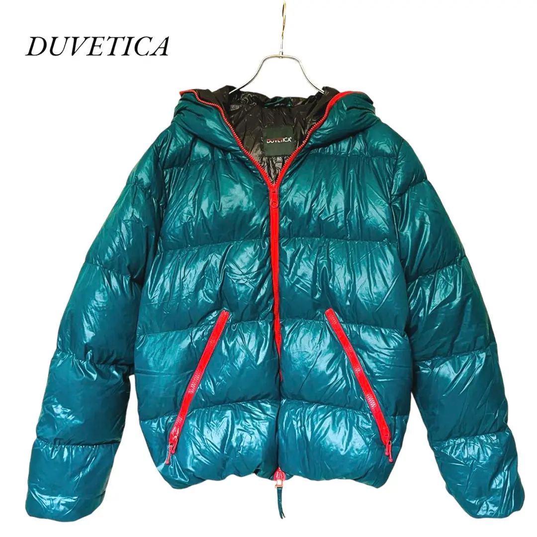 DUVETICA ダウンベスト 46サイズ ターコイズ 当日匿名配送可能！ DUVETICA ダウンベスト 46サイズ ターコイズ 当日匿名配送可能！