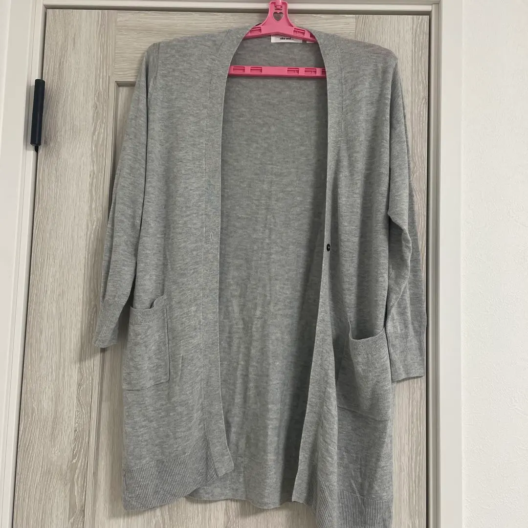 Thumbnail of Price Reduced!! niko and... Long Cardigan Gown - Gray