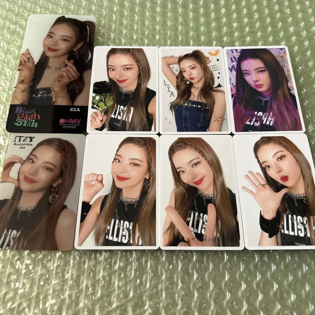 ITZY ユナ トレカ セット Blah Blah Blah コンプ ITZY Yuna Blah Blah Blah Photocard A B Normal Japan FC MIDZY