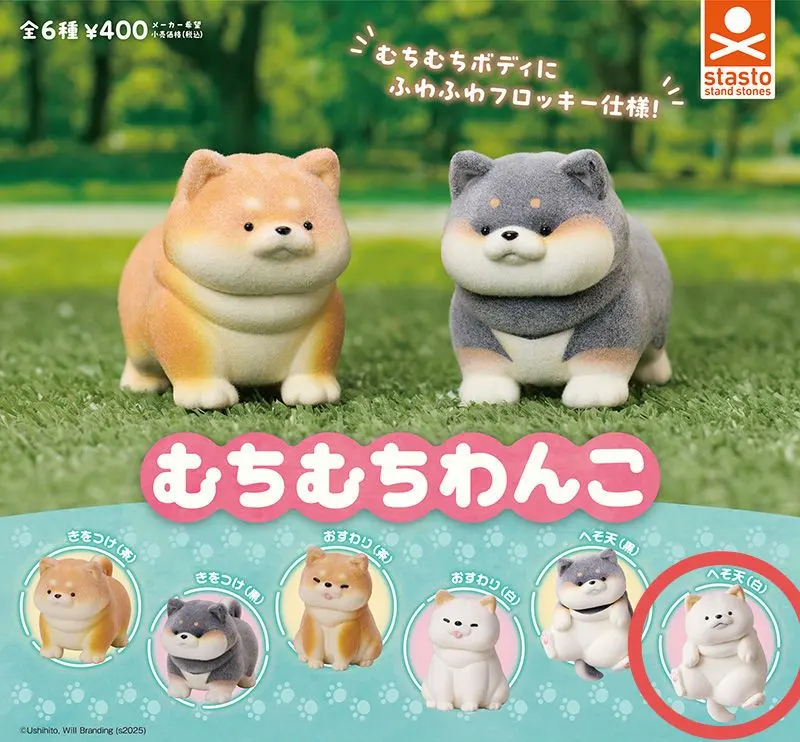 Thumbnail of Chubby puppy, belly up