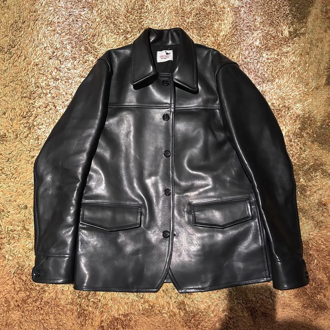 2025年最新】GANGSTERVILLE メンズ レザージャケット