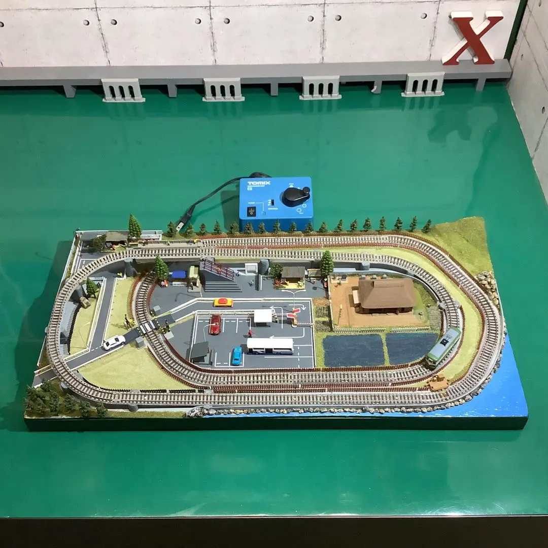 Nゲージ 江ノ電　スーパーミニジオラマ Nゲージ 昭和の都電 スーパーミニ ジオラマ - メルカリ