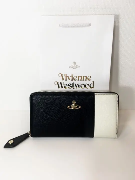 ☆新品未使用☆ Vivienne Westwood 長財布 55vv337 ヴィヴィアンウエストウッド ラウンドファスナー長財布 バイ