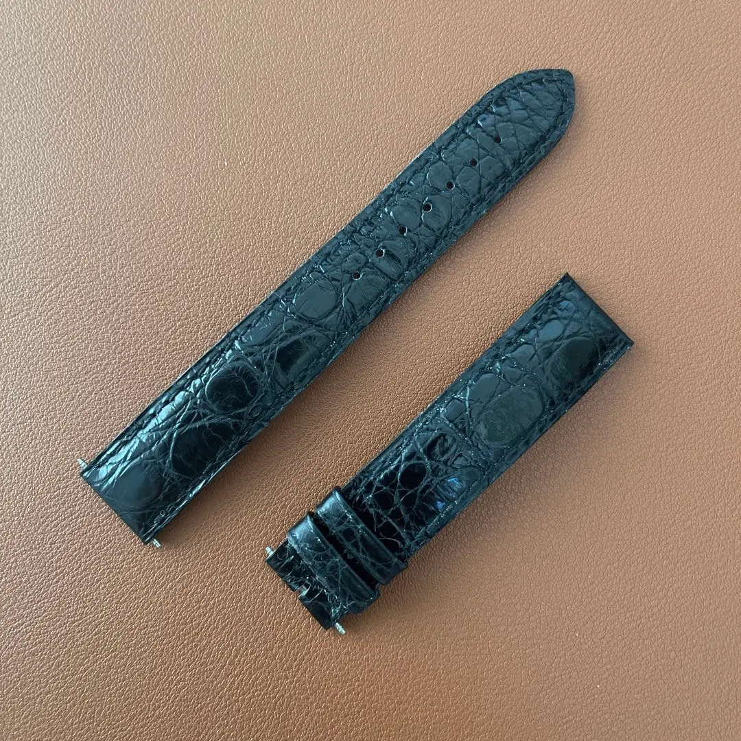 新品　ジャガールクルト　オーストリッチ　替えベルト　青　20mm ジャガー・ルクルト用 | 時計ベルト専門店 mano a mano