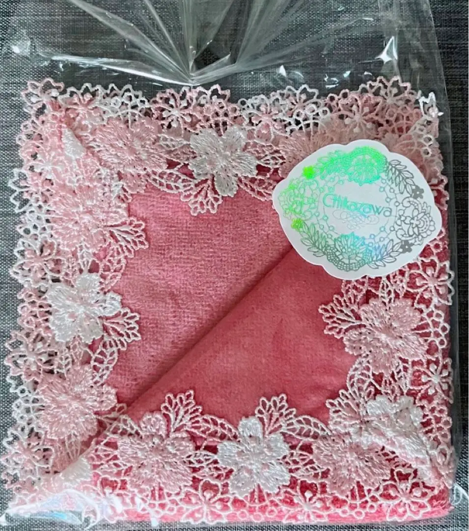 【新品未使用】近沢レース 春爛漫 レースハンカチ 2枚セット 近沢レース店＞春爛漫 ハンカチ（ハンカチ/ハンドタオル）｜近沢