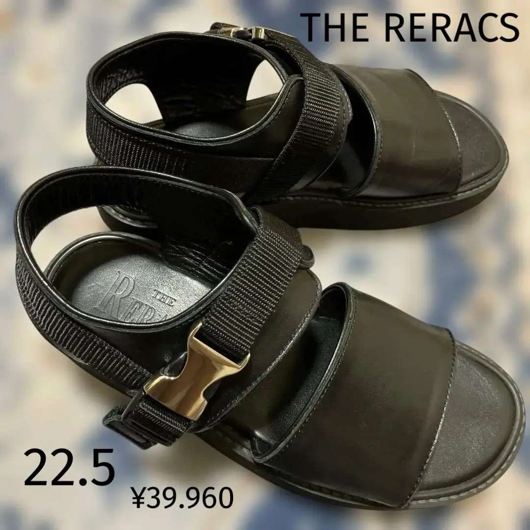 新品未使用！THE RERACS レザーサンダル 値下げ》新品⭐︎THE RERACS レザーサンダル サイズ23.5cm