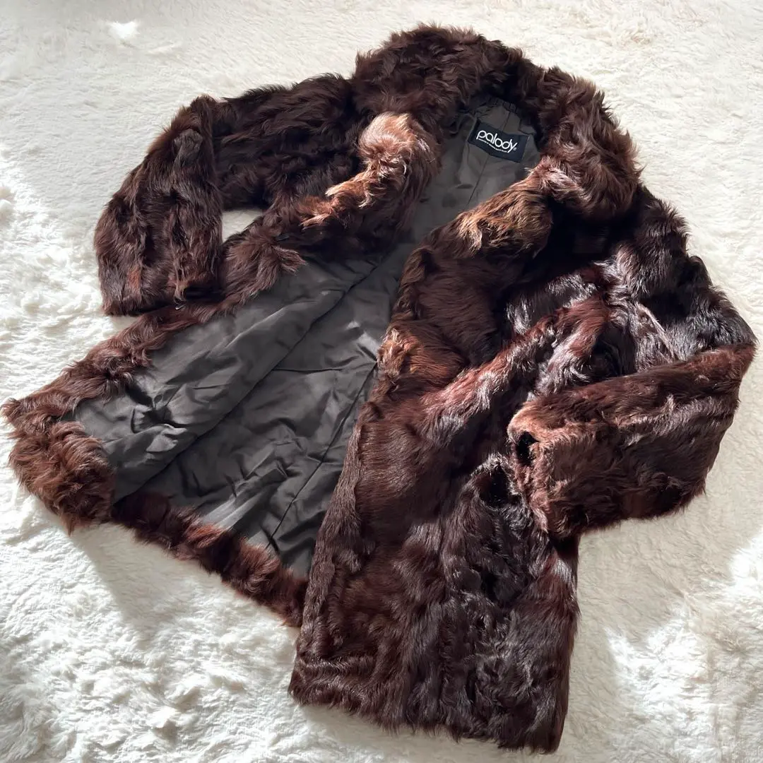 Moon Bat Fur 最高級ミンクファーコート　ムーンバット　ファー MINK リアルファー 本毛皮 ブラウン 本毛皮コート