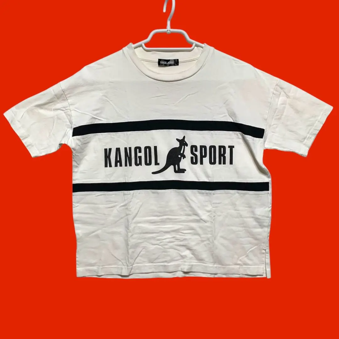 Thumbnail of Kangol Sport Short Sleeve T-shirt with Logo, White, Women's F, Outdoor