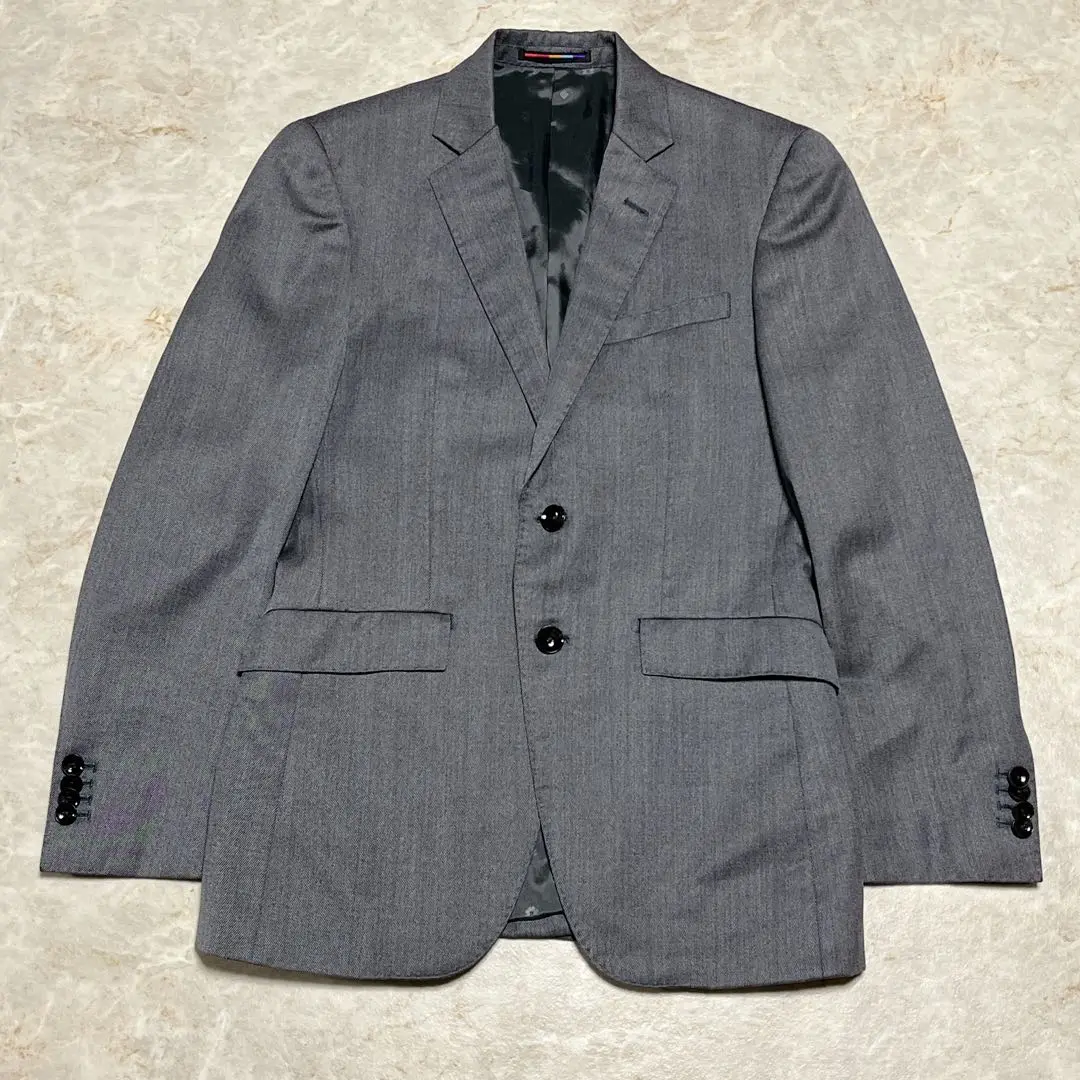 美品◎オリヒカ × REDA サマーウール テーラードジャケット AB4 グレー imgrc0097292105.jpg