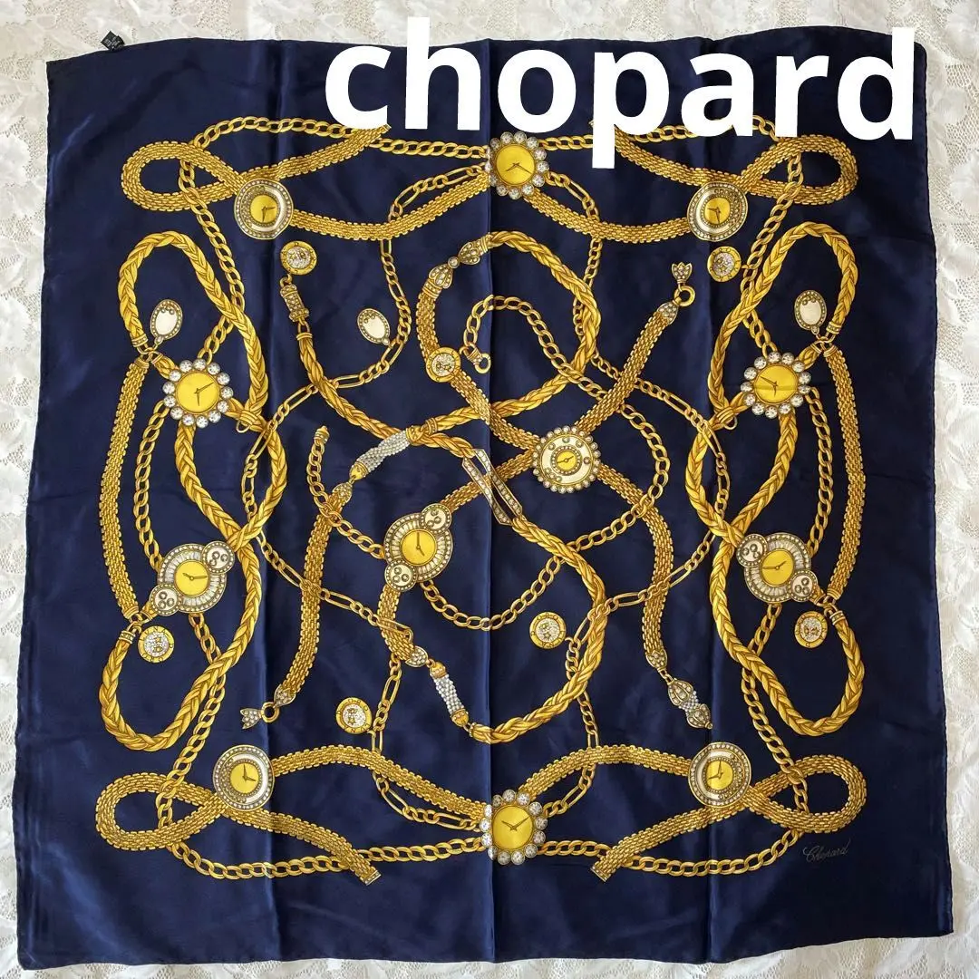 ヴィンテージ　ショパール　シルク　オパール加工スカーフ 2025年最新】Chopardスカーフの人気アイテム - メルカリ