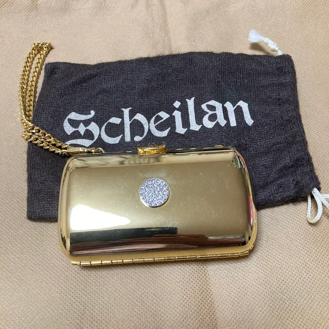 Scheilan ビジュークラッチバッグ　スワロ　シェイラン Scheilan ビジュークラッチバッグ スワロ シェイランΩ