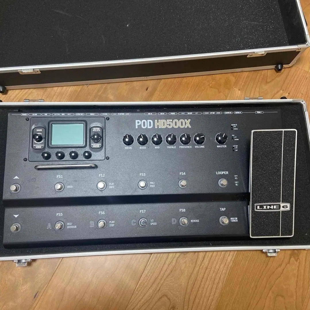 LINE6 POD HD500【ジャンク】＋SKB マルチエフェクターケース