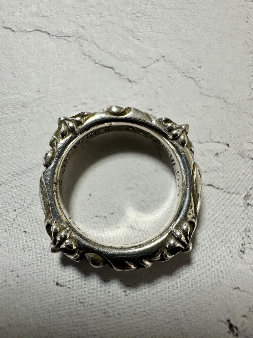 CHROME HEARTS 克羅心 SBT戒指 20號 真偽不明 的縮圖