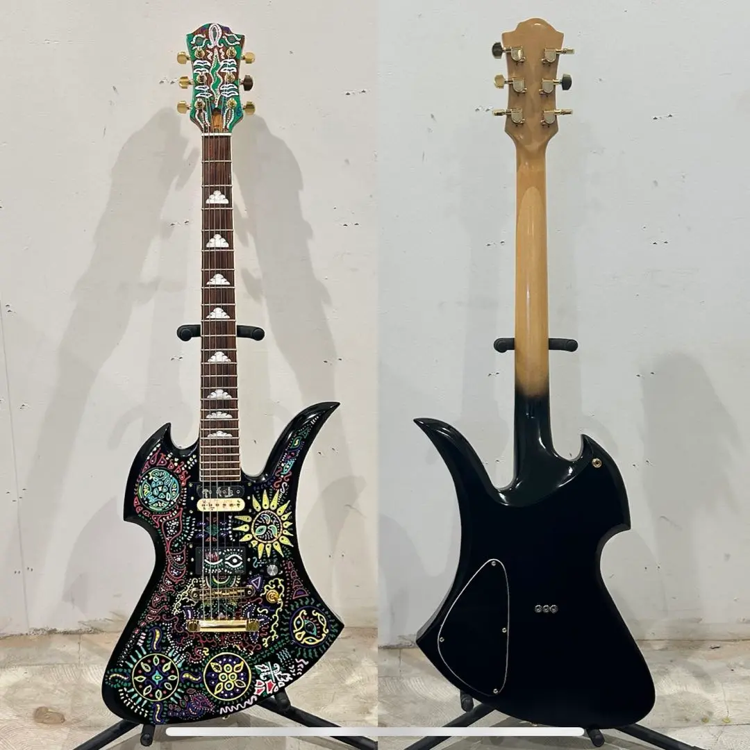hide　イエローハート　模造品　スルーネック加工　モッキンバード hide イエローハート 模造品 スルーネック加工 モッキンバード