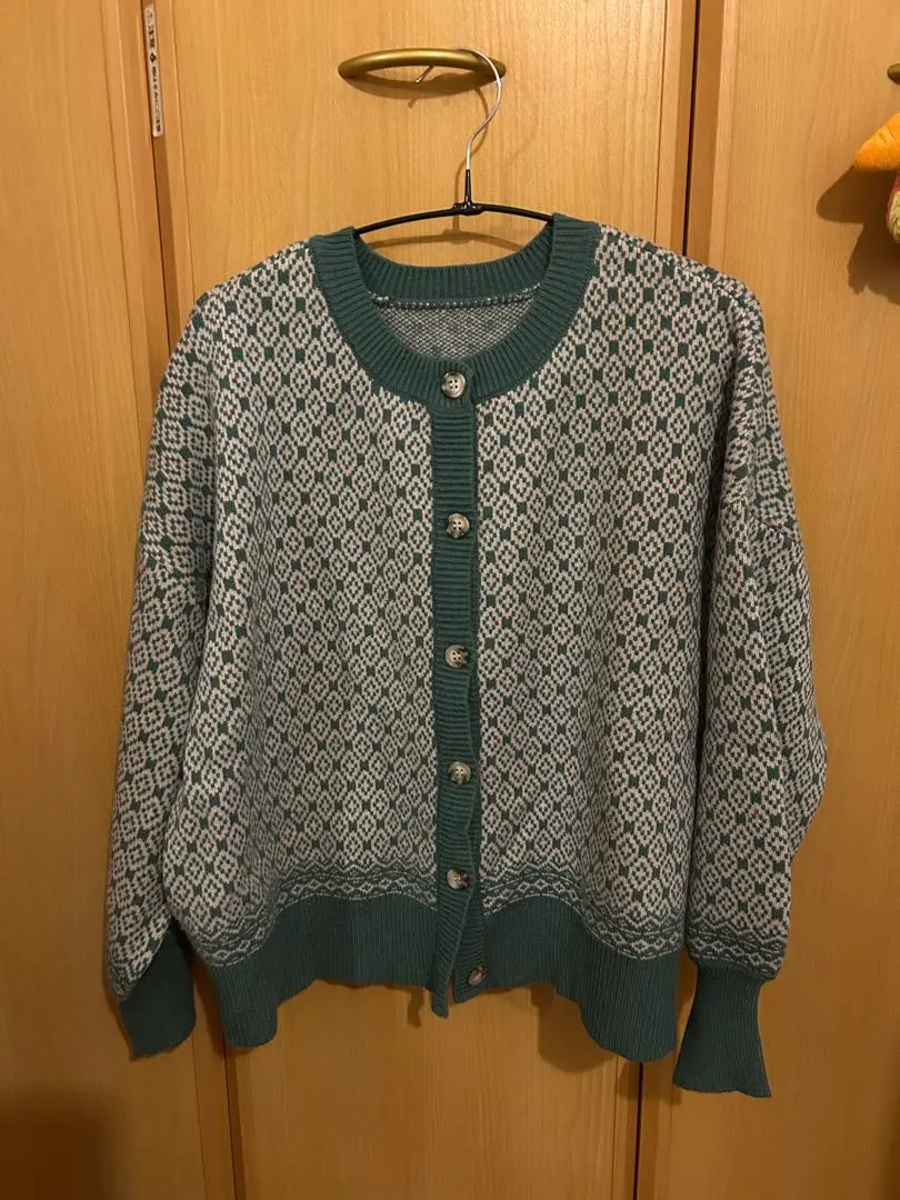 Thumbnail of BEAMS HEART Diamond Pattern Cardigan