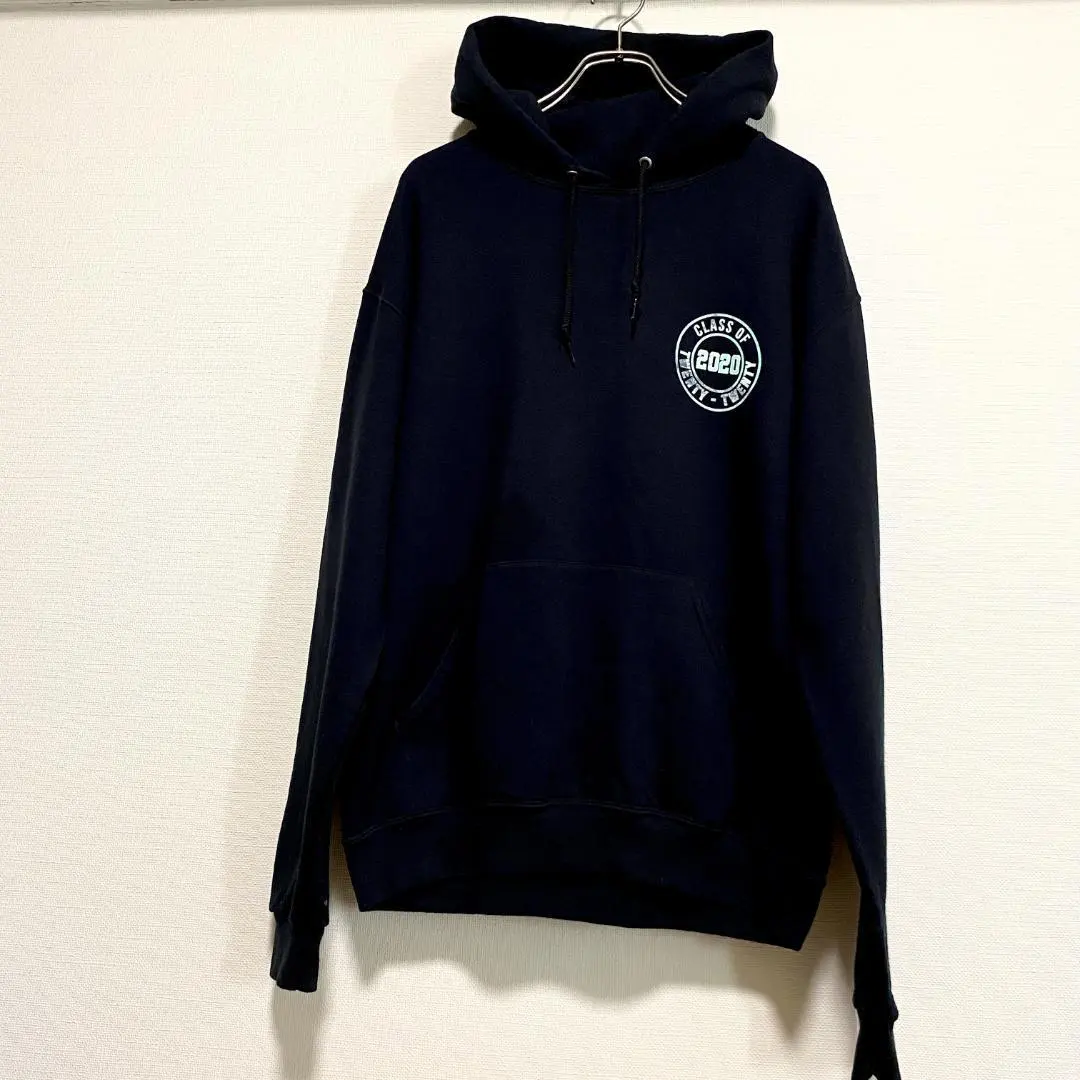 美國古著 連帽套頭衫 Jerzees 印花 B176 的縮圖