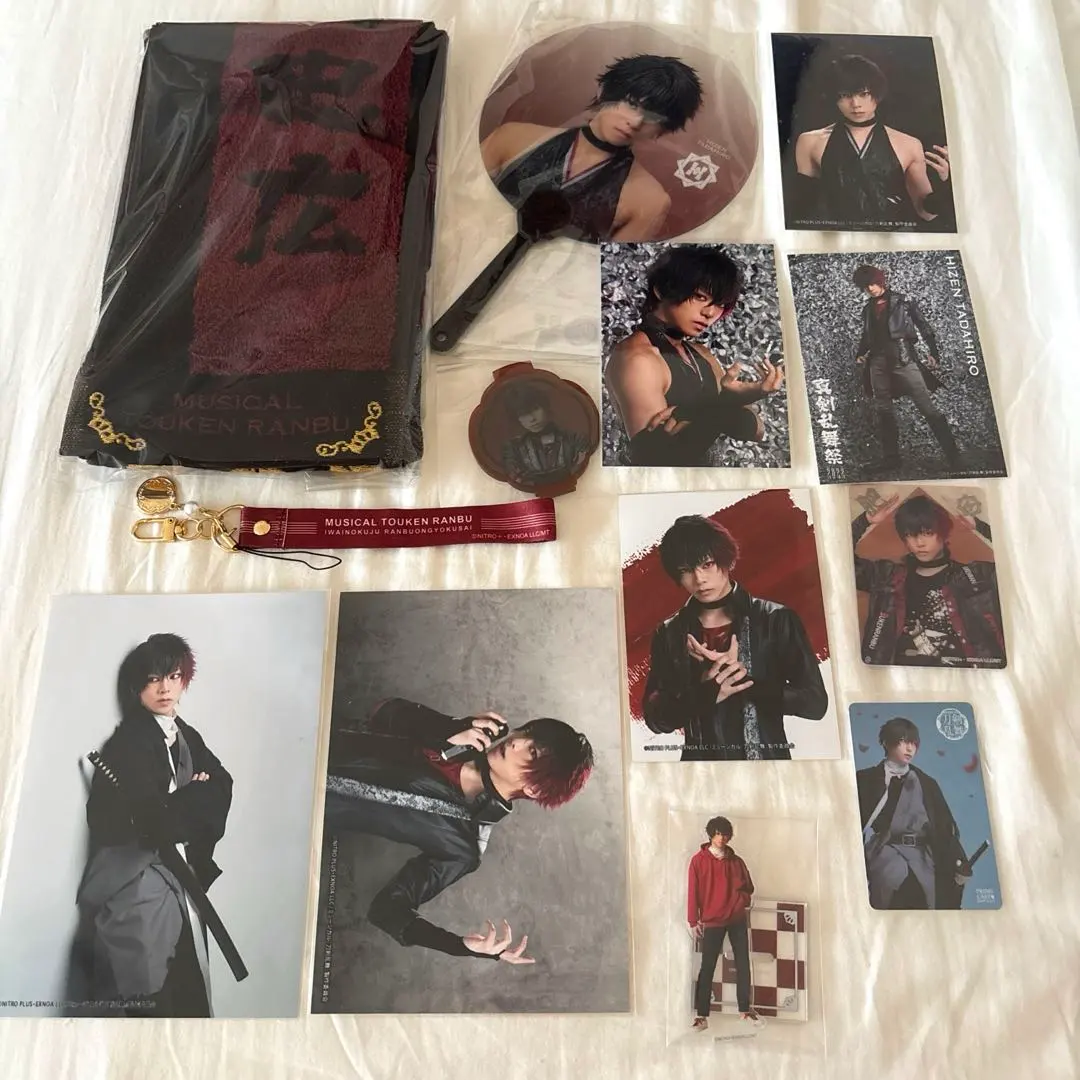 刀ミュ　真剣乱舞祭　2022 肥前　マフラータオル　シュシュ　江水　らぶフェス ミュージカル刀剣乱舞 肥前忠広 肥前 ペンライト タオル シュシュ