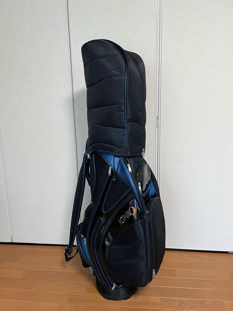 IGNIO キャディバッグ ネイビー ブラック 未使用 2025年最新】IGNIO ゴルフバッグ・キャディバッグの人気アイテム