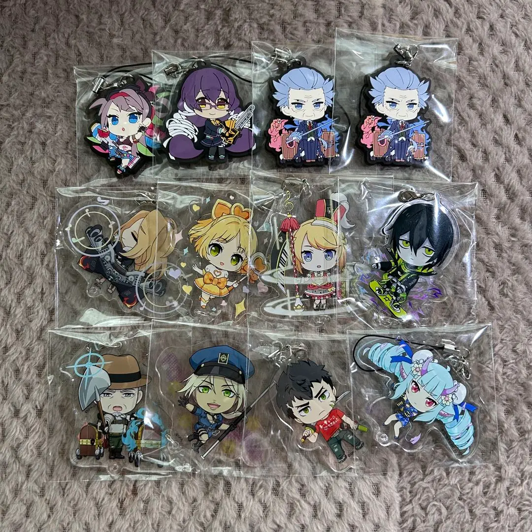 #COMPASS 戰鬥天國 壓克力鑰匙圈 橡膠鑰匙圈 總出清 的縮圖