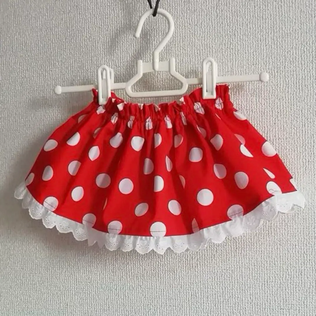 Thumbnail of 80 size polka dot skirt