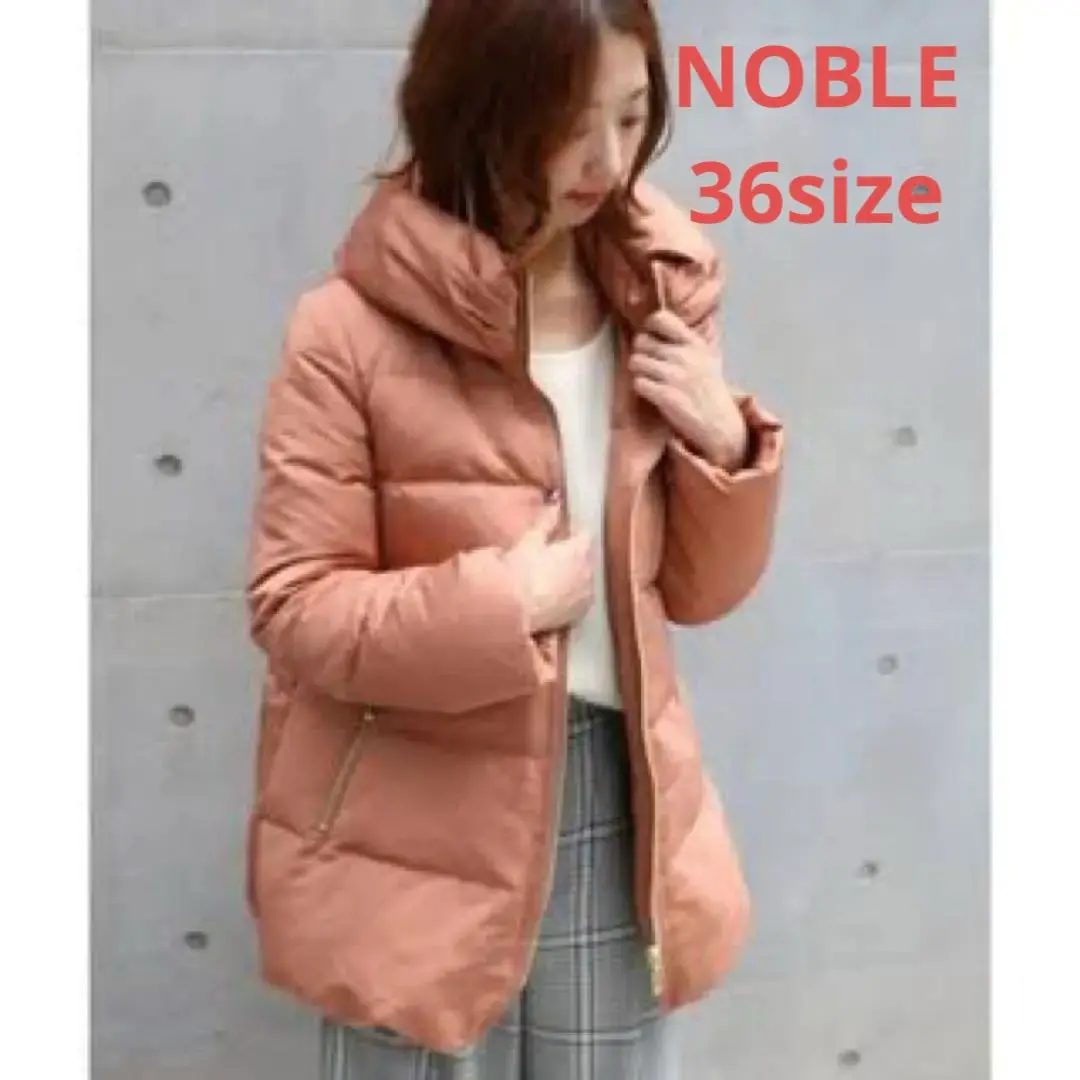 Noble/エステルファイユミドルダウンコート Noble（ノーブル）の「【WEB限定】エステルファイユミドルダウン