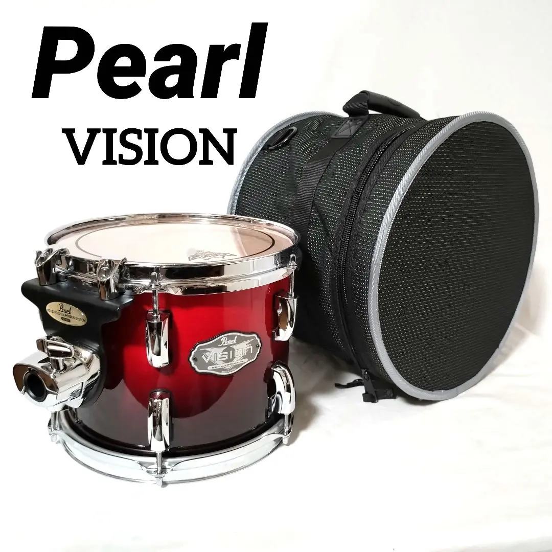 【Pearl】バーチシェル　フリーフローティングスネア　おまけでソフトケース付！ Pearl 限定スネアドラム 「Universal Steel」フリー