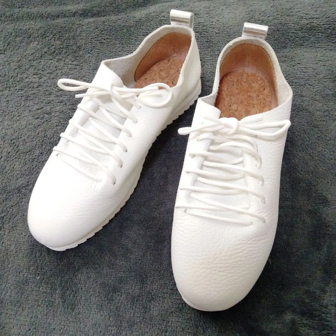 最終価格　SWAANARLBERG スワンアルバーグ コルクシューズ L Lace Up Shoes / Punching Leather – SWAAN4RLBERG | スワンアル