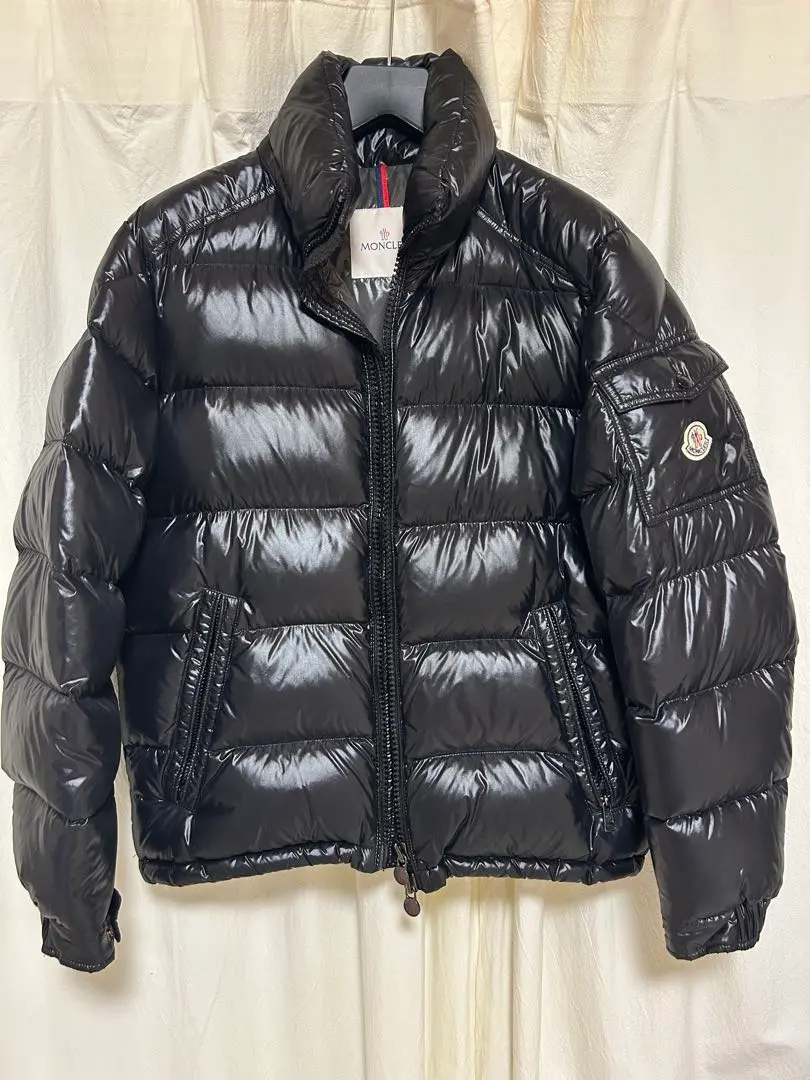 MONCLER MAYA 羽絨外套 美品 黑色 尺寸2 的縮圖