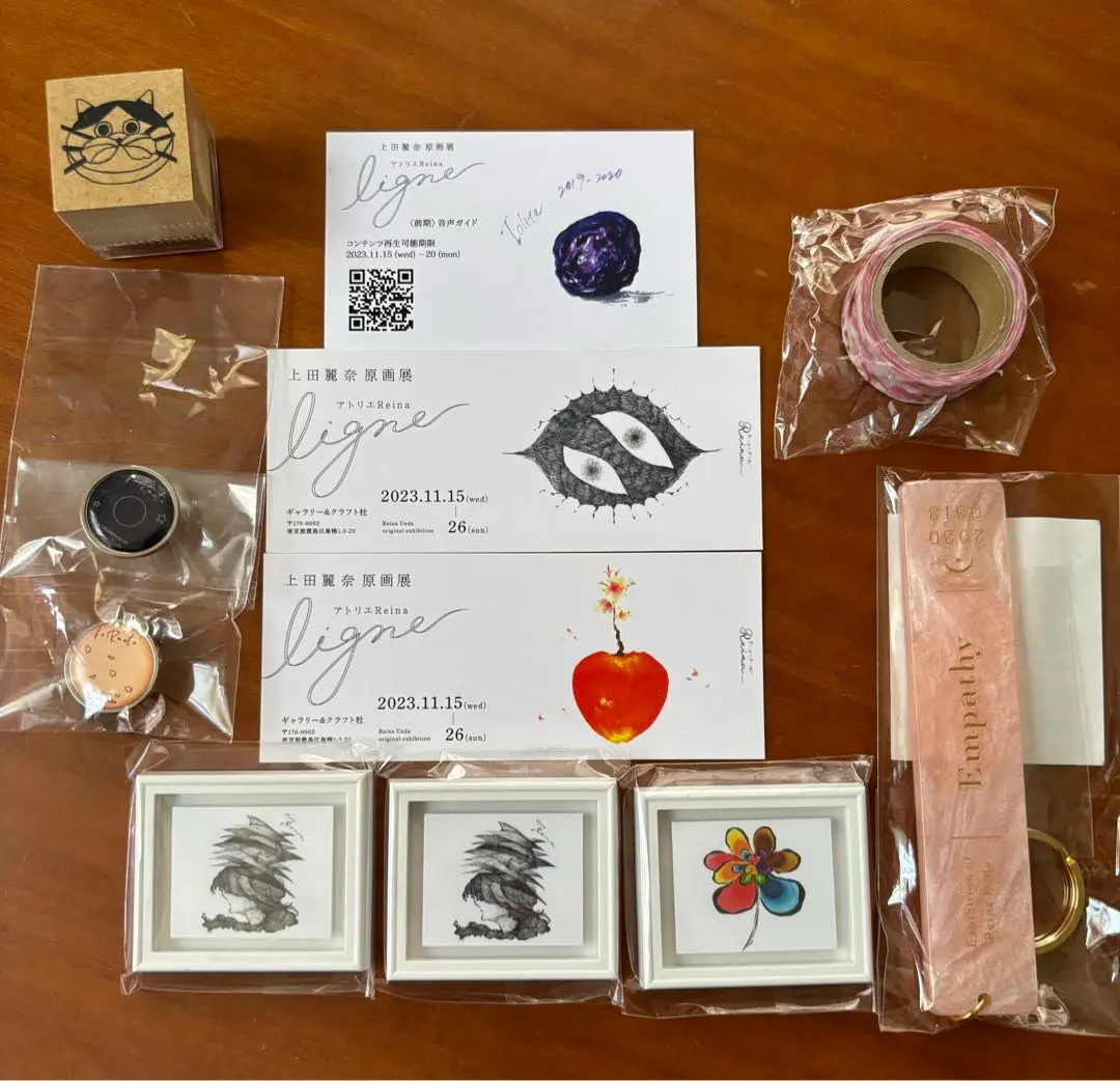 上田麗奈 アーティスト展　feRmata  アクリルブロック 上田麗奈｜「上田麗奈アーティスト展 feRmata」グッズ事後通販