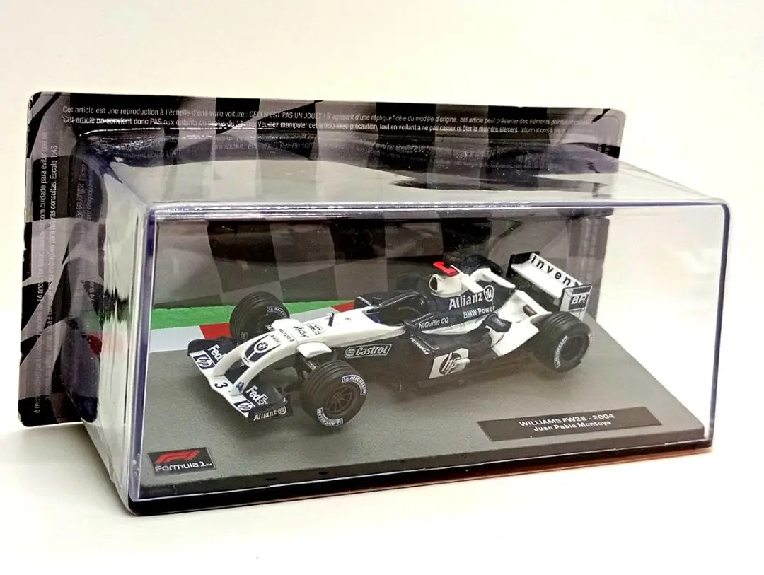 ミニチャンプス1/43ウィリアムズF1BMW FW26 前期型　本戦 2台 新品 1/43 ミニチャンプス ミシュラン特注 ウィリアムズ F1 BMW FW26