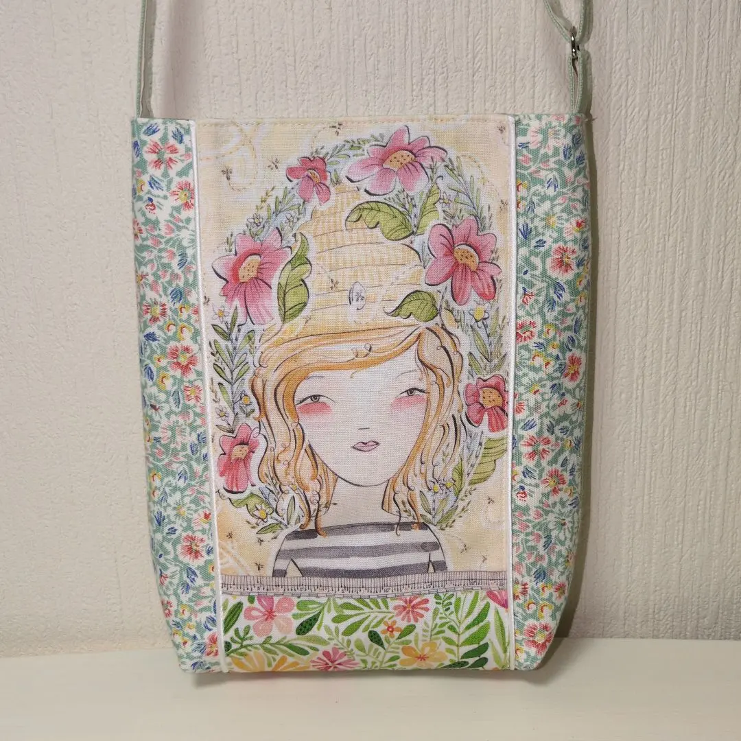 Thumbnail of Kori Dantini flower* Vertical Sacoche Shoulder Bag
