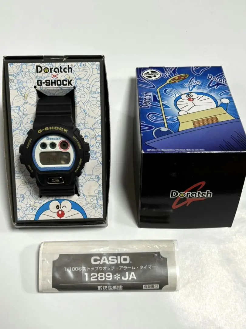 激レア【未使用品】CASIO Doratch×G-SHOCK 限定コラボモデル G-SHOCK カシオ 腕時計 Doratch×G-SHOCK ドラえもんコラボ DW