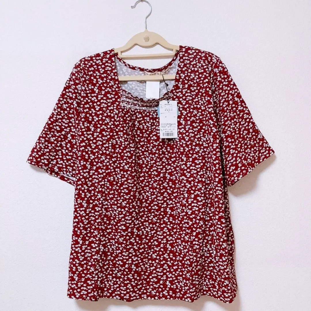 Thumbnail of 【Brand New】DECOY MORE Floral Blouse Tunic Cotton Material