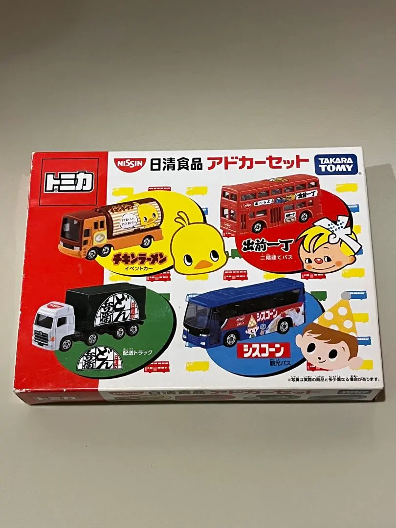Thumbnail of Takara Tomy Tomica Gift Set Nissin Foods Ad Car Set - Set of 4