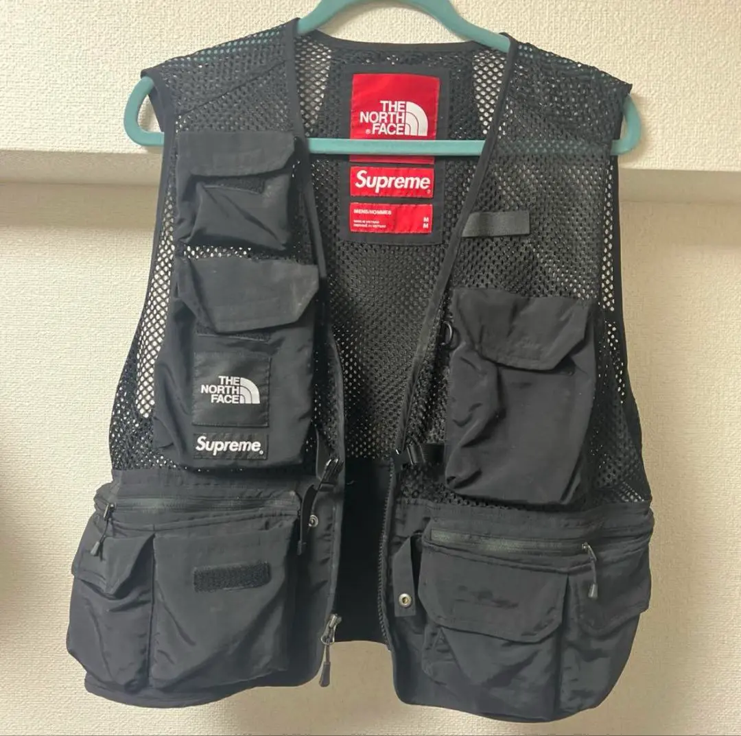 THE NORTH FACE Supreme フィッシングベスト M ベージュ THE NORTH FACE Supreme フィッシングベスト M ベージュ